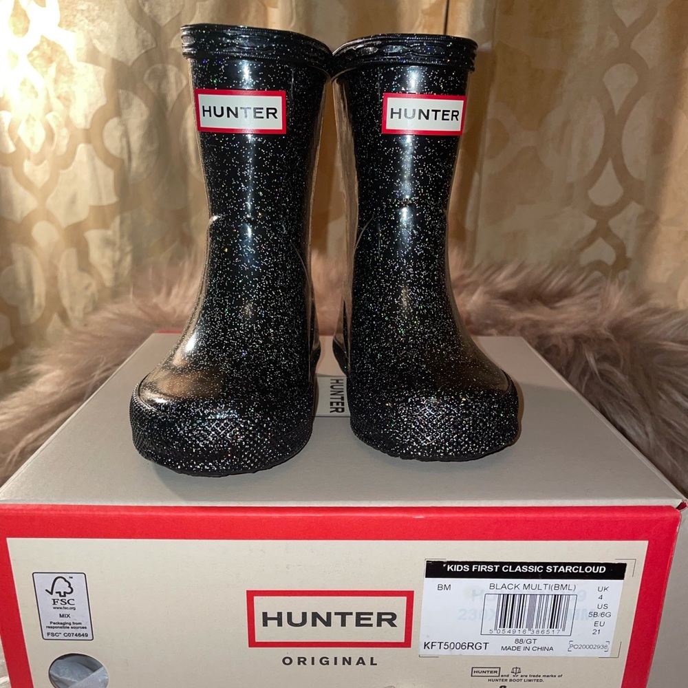 Hunter kids boots